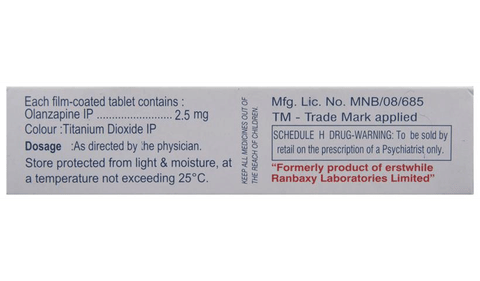 Olanex 2.5 Tablet image