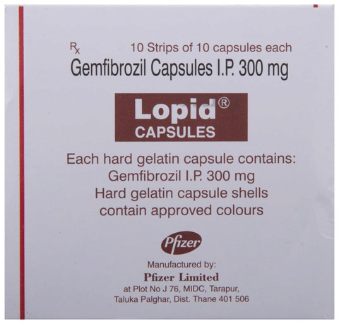 Lopid Capsule image