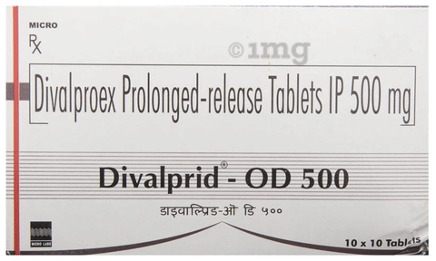 Divalprid-OD 500 Tablet PR image