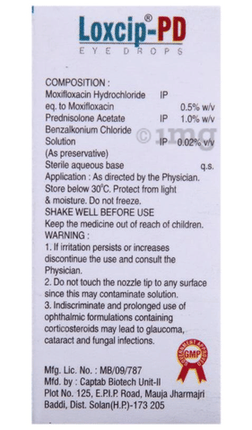 Loxcip-PD Eye Drop image