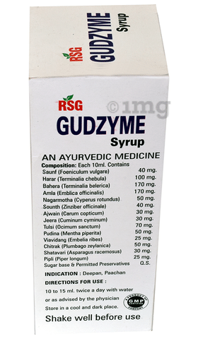 RSG Gudzyme Syrup image RSG Gudzyme Syrup image