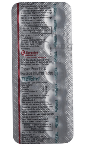 Tibrolin Tablet image