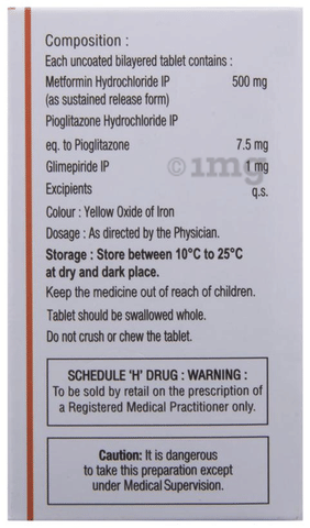 Triglimisave LS 1 Tablet SR image