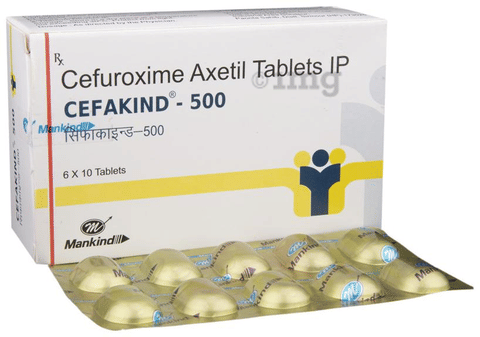 Cefakind 500 Tablet image