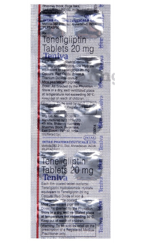Teniva 20 Tablet image