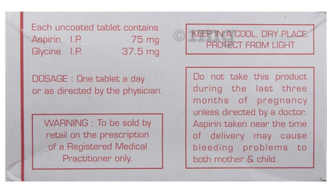 Aspisol 75 Tablet image Aspisol 75 Tablet image