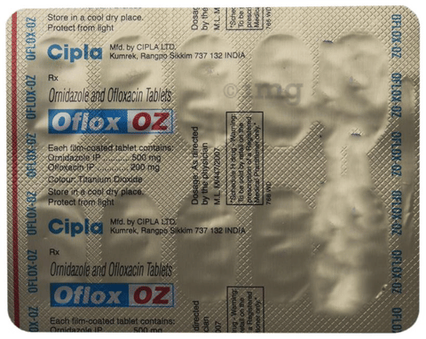 Oflox OZ Tablet image