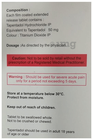 Tapenax ER 50 Tablet image