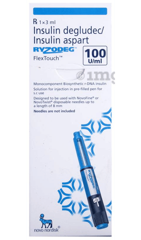 Ryzodeg 100IU/ml Flextouch 1