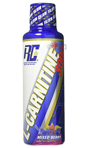 Ronnie Coleman L-Carnitine XS 3000 for Lean Muscle Support Mixed Berry: Buy  bottle of 473.0 ml Liquid at best price in India | 1mg