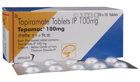 Topamac 100mg Tablet image