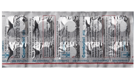 Combutol 400 Tablet image
