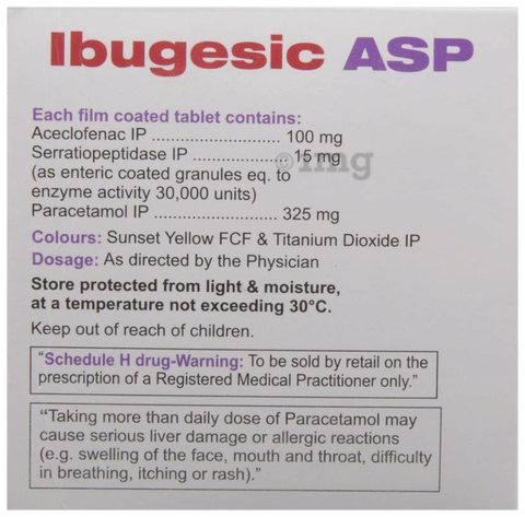 Ibugesic ASP Tablet image