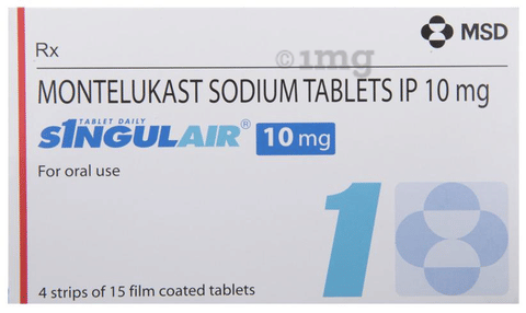 Singulair 10mg Tablet image Singulair 10mg Tablet image