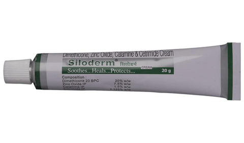 Siloderm Cream with Calamine, Dimethicone and Zinc Oxide image