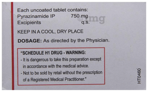 P Zide 750 Tablet image