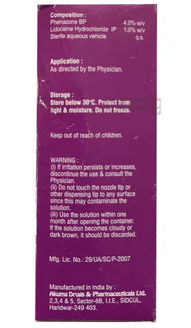 Lidozone  Ear Drop image