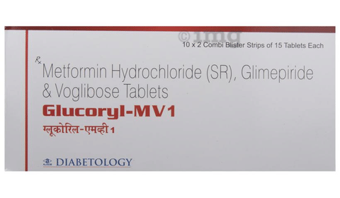 Glucoryl-MV1 Tablet SR image Glucoryl-MV1 Tablet SR image
