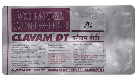 Clavam DT Tablet image