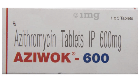 Aziwok 600 Tablet image
