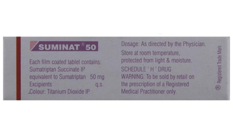 Suminat 50 Tablet image