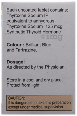 Thyrox 125 Tablet image
