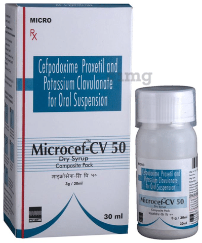 Microcef-CV 50 Dry Syrup