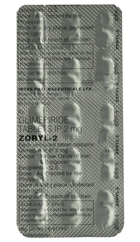 Zoryl 2 Tablet image