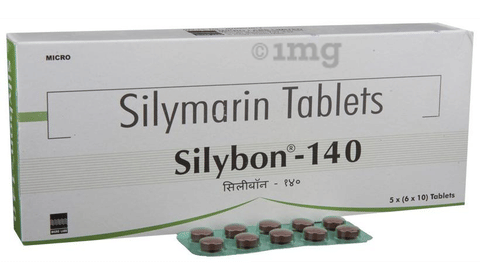 Silybon 140mg Tablet image Silybon 140mg Tablet image