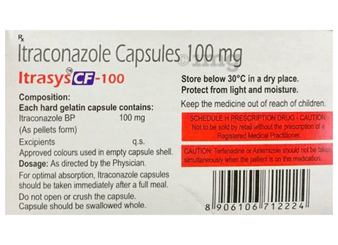 Itrasys CF 100 Capsule image