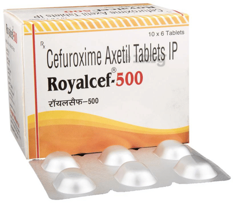 Royalcef 500 Tablet image
