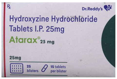 Atarax 25mg Tablet image