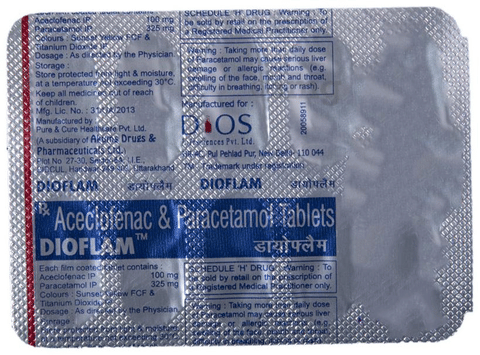 Dioflam Tablet image