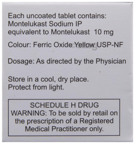 Montemac 10 Tablet image