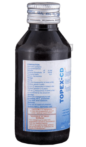 Topex-CD Syrup