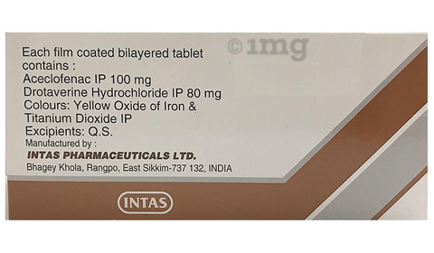 Doverin A 80mg/100mg Tablet image Doverin A 80mg/100mg Tablet image