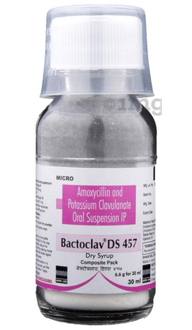 Bactoclav DS 457 Dry Syrup image Bactoclav DS 457 Dry Syrup image
