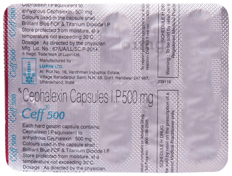 Ceff 500 Capsule image