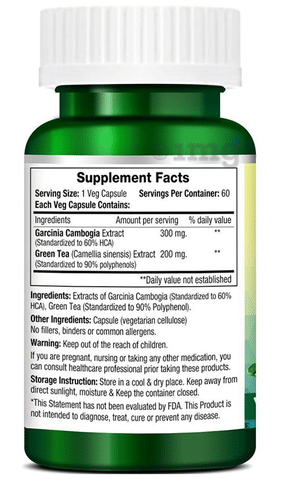 Morpheme Garcinia Green Tea  Capsule image