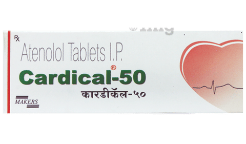 Cardical 50 Tablet image