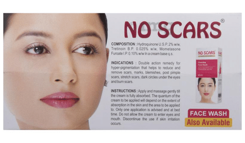 No Scars Cream Using Benefits and Symptoms Side Effects