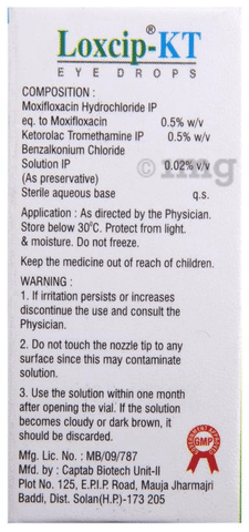 Loxcip-KT Eye Drops