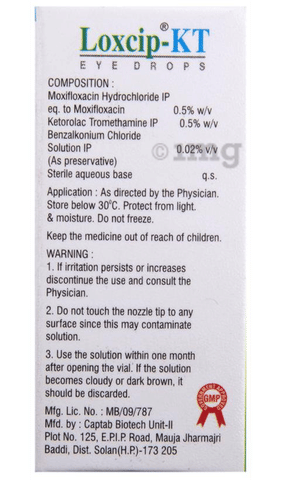 Loxcip-KT Eye Drops image Loxcip-KT Eye Drops image