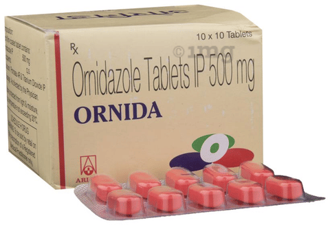 Ornida 500mg Tablet image
