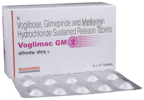 Voglimac GM 2 Tablet SR image Voglimac GM 2 Tablet SR image