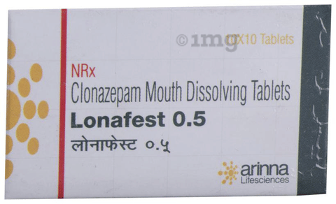 Lonafest 0.5 Tablet MD image