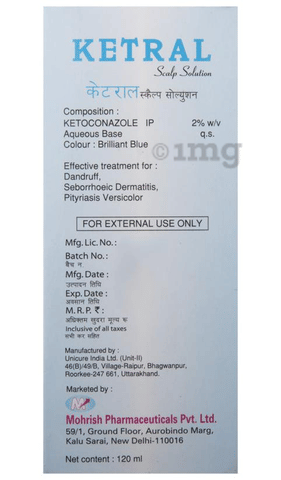 Ketral 2% Scalp Solution image Ketral 2% Scalp Solution image