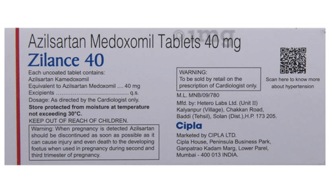 Zilance 40 Tablet image