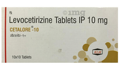 Cetalore 10 Tablet image