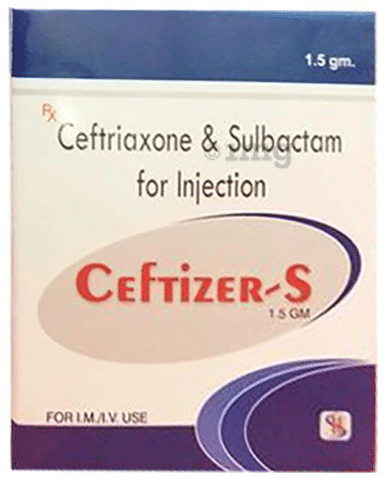 Ceftizer-S 1.5gm Injection image